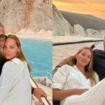 Ο Αντώνης Ρέμος και η Υβόννη Μπόσνιακ ποζάρουν μαζί στις καλοκαιρινές διακοπές τους